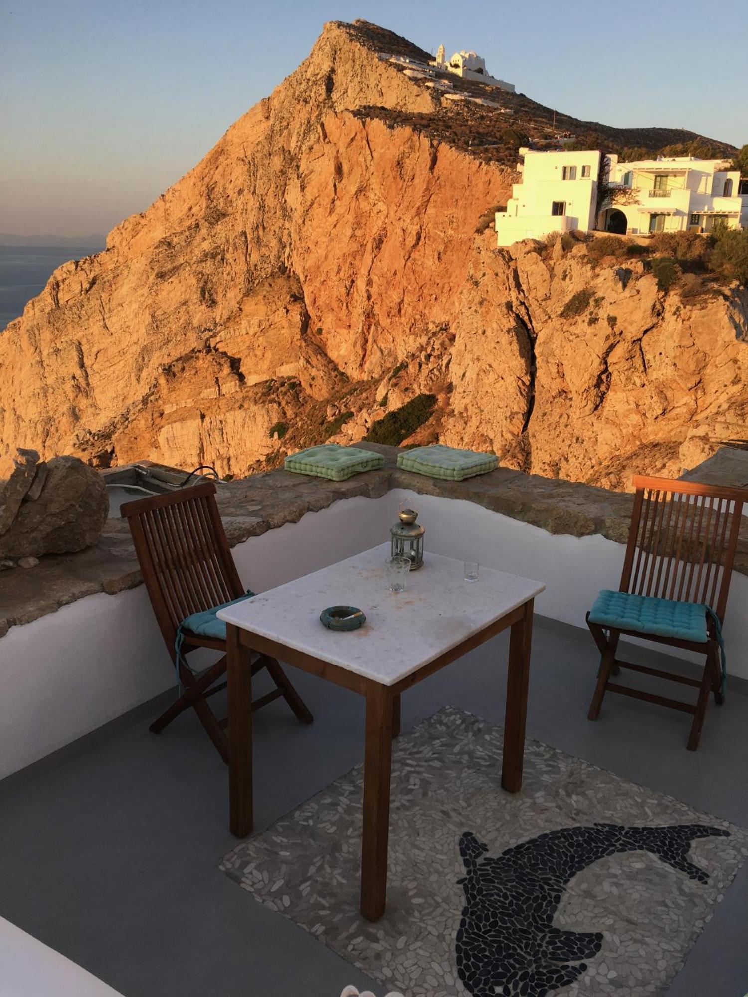 Folegandros-Cliffhouse Vila Exterior foto